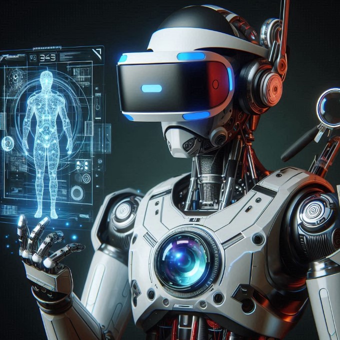 Futuristic AR/VR/XR with AI | Source: MS Designer