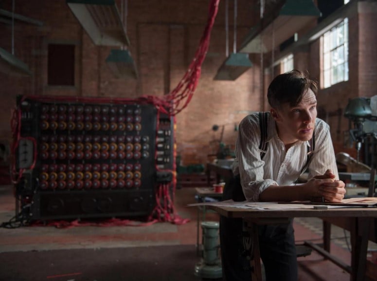 Figure 4 – A scene from the film Imitation Game depicting Alan Turing and the Bombe (Watercutter, 2014)