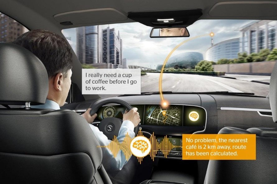 Figure 4 – Smart assistant integration in a car (Continental AG, n.d.).