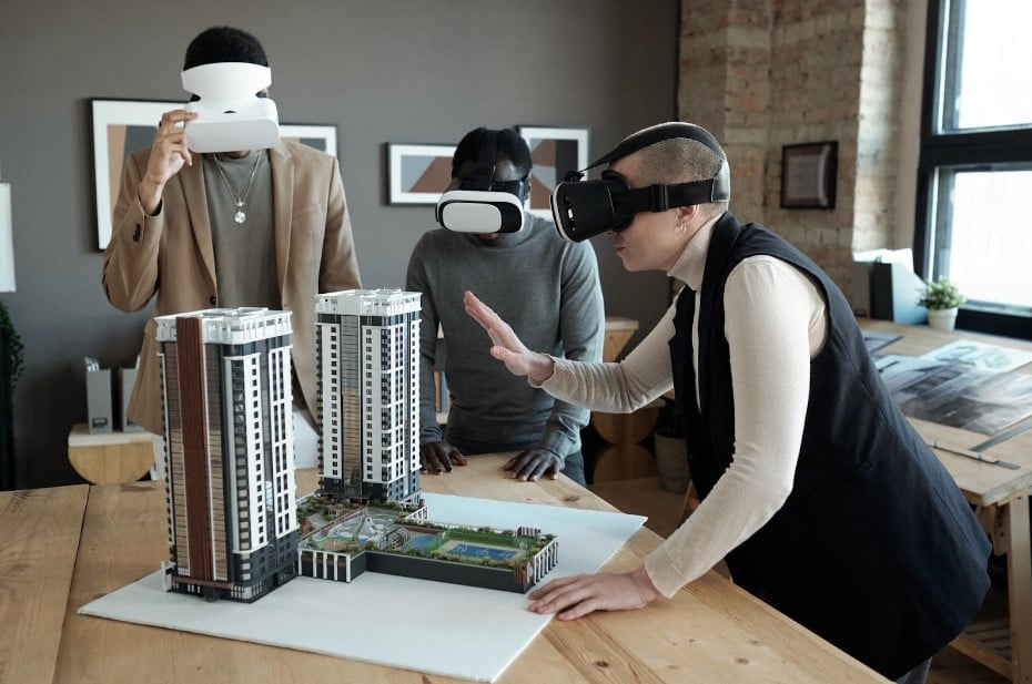 AI and Virtual Reality as Catalysts in Modern Architecture. Source: LinkedIn