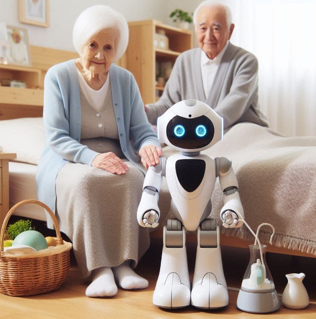 A Robot that Cares for Your Elders | Source: MS Designer