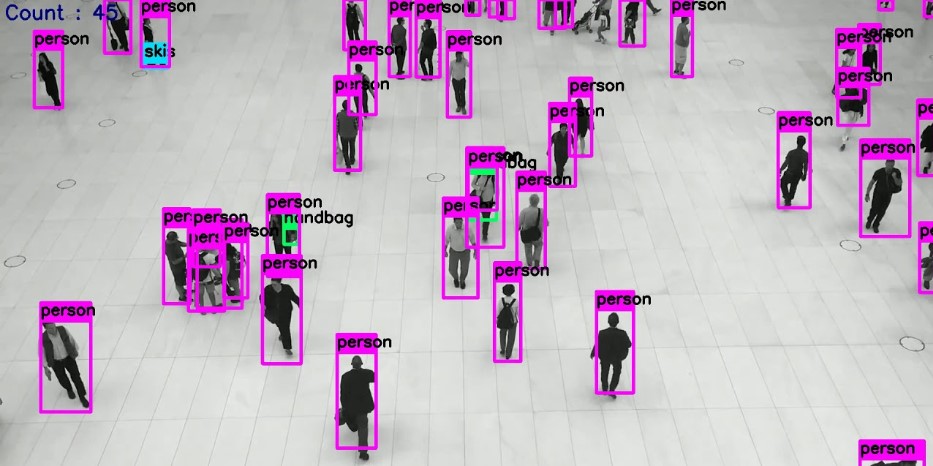Detection of Human Crowds in an Airport Using CNN