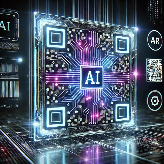 Figure 1 – The power of combining AR and QR codes. Generated by DALL-E