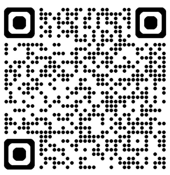 Figure 4 – A QR code that leads to the TechnoLynx contact page.